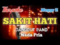 Lagu Sakit hati - Meggy Z Karaoke Dangdut band nada Pria