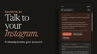 Talk to Your Instagram Meet Colecta AI
