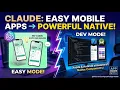 Claude AI App Maker Easy Expo Go Builds to Full Native Simulators