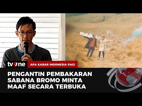 Meskipun Sudah Minta Maaf, Warga Tuntut Pengantin Bertanggungjawab Pulihkan Alam Bromo