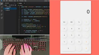 ASMR Programming - Neumorphism Calculator Design using Html CSS JavaScript