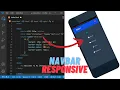 How to Create Responsive Navigation Bar using HTML and CSS