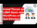 Flarum Install on LEMP Stack with WordPress on Sub-Directory