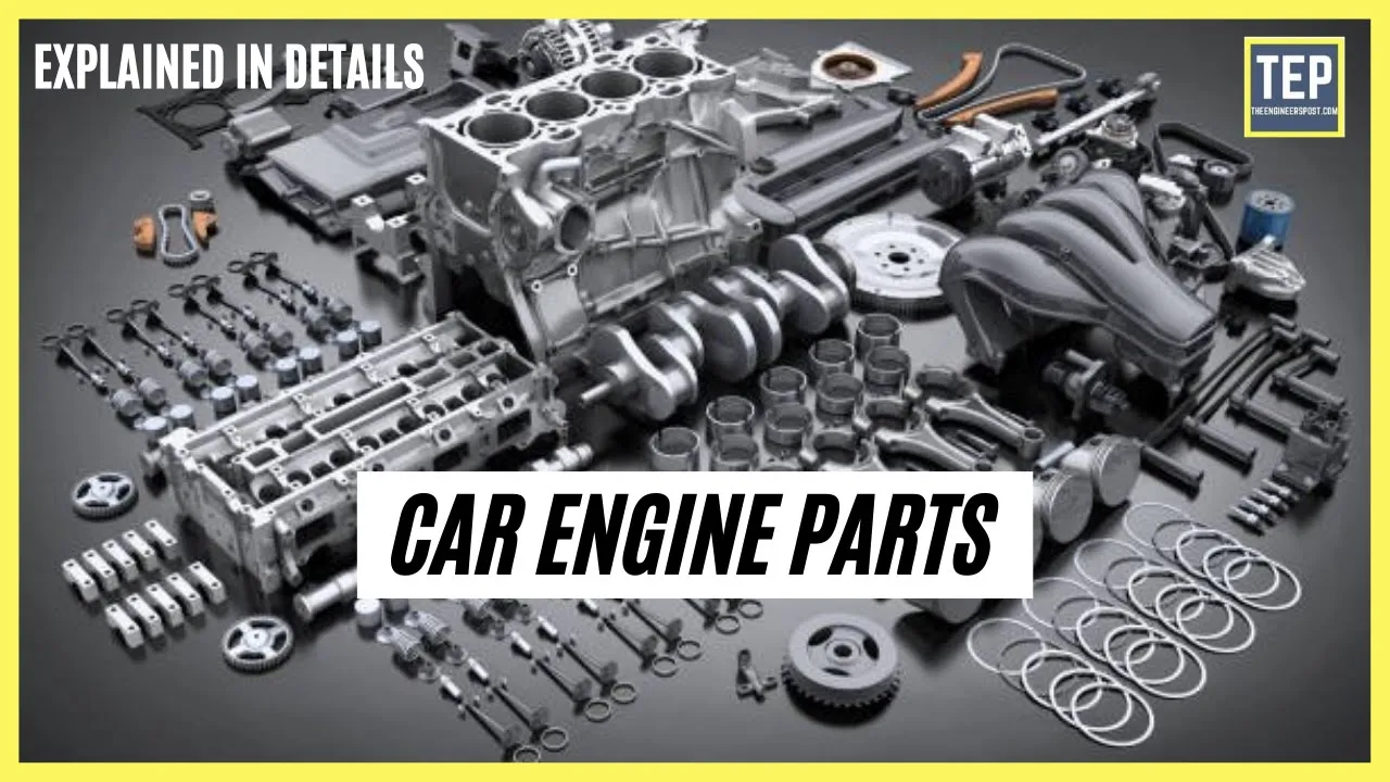 Car Engine Parts & Its Functions Explained in Details | The Engineers Post