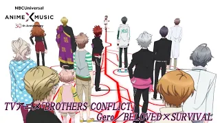 YouTube影片, 內容是BROTHERS CONFLICT 兄弟鬥爭 的 OP