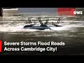 INDIANA UNDERWATER Severe Storms Flood Roads Across Cambridge City DWS News AL1Z