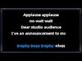 Panic! At The Disco • The Only Difference Between Martyrdom And Suicide Is Press Coverage (Karaoke)