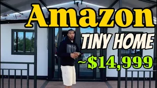 Amazon tiny home arrives in Arizona FULL COST BREAKDOWN full tour EXACT pricing