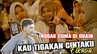Download Kau Tigakan Cintaku - Elkasih (Live Ngamen) Mubai Official Ft. Ricky Febriansyah MP3