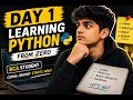 I Started Learning Python From Scratch BCA Student
