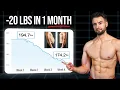 If I Had To Lose 20 lbs in 1 Month I d Do This 5 STEPS