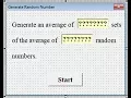 Excel VBA - Random Number Generator