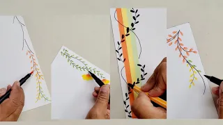 4 Formas rápidas y fáciles de poner bonitos tus cuadernos.
