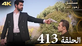 الحلقة 413 مسلسل زهور الدم مدبلج بالعربية Kan Çiçekleri جودة 4K 