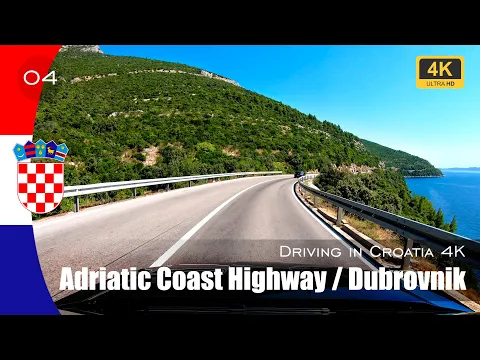 Download MP3 Driving the Adriatic Coast Highway in Croatia to Dubrovnik
