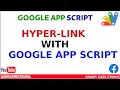 Send HTML Emails with Hyperlinks via Google Apps Script