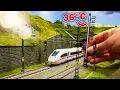 Download Lagu Model railroad summer run – Burning asphalt \u0026 bent rails ☀️🔥🛤️