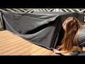 Favoyard Patio Furniture Cover Waterproof Tear-Resistant Outdoor Table Covers Rectangle