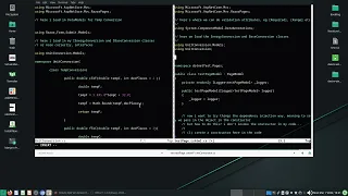 manjaro tricks - split screens with vim