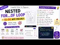 Nested For of Loop ToDo App Project JavaScript Practice