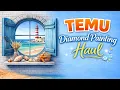 Temu Diamond Painting Haul Unboxing Budget Friendly Crafts Diamond Art