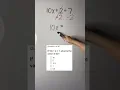 GED Math Practice Ex 1