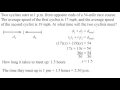 Uniform Motion Problems
