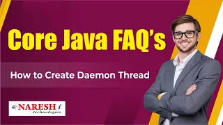 How to Create Daemon Thread Core Java Interview Questions Naresh IT