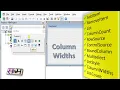 ListBox ColumnWidth