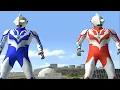 Download Lagu ULTRAMAN RIBUT BLUE \u0026 ULTRAMAN RIBUT TAG TEAM - ULTRAMAN FIGHTING EVOLUTION 3