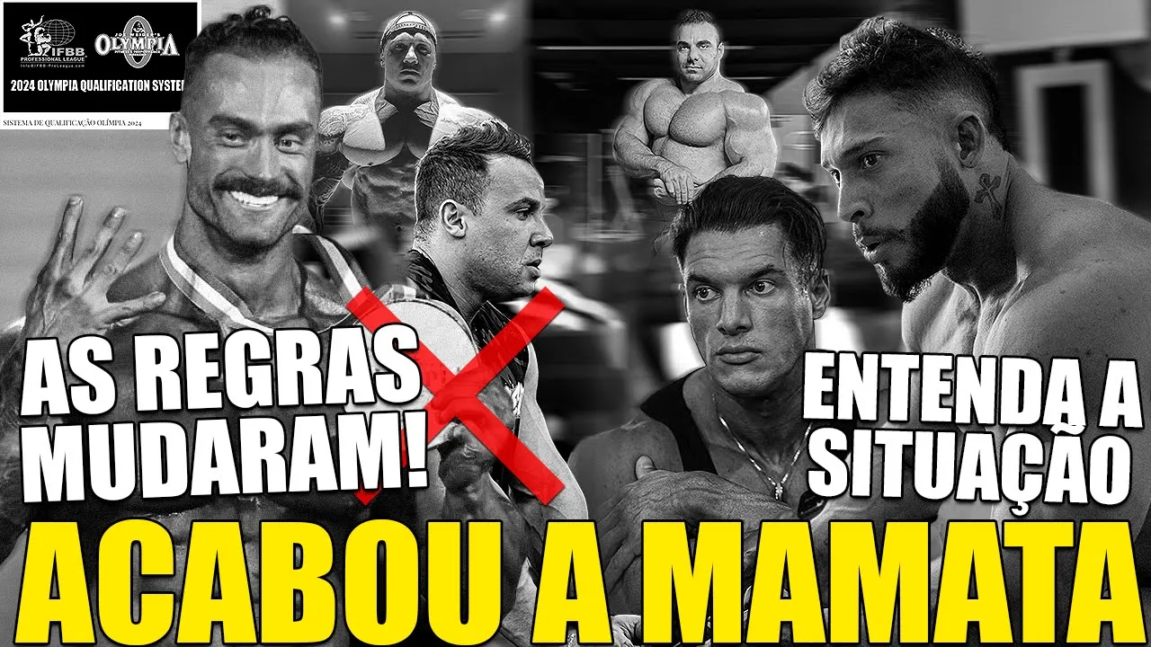 ACABOU A MAMATA! ATLETAS SÃO OBRIGADOS A COMPETIR SE QUISEREM CONTINUAR SUBINDO NO OLYMPIA