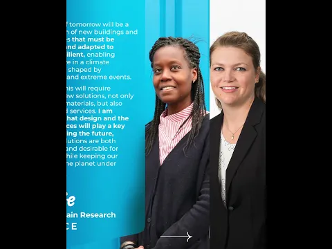 Watch Women in Science : perspectives on sustainable construction on YouTube.
