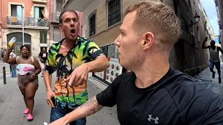 Attacked by Thieves in Barcelona