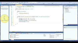 WPF String functions intersect CodeLearning
