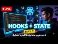 LIVE React Hooks Advanced State Management Day 7 Live Coding Study With Me
