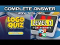 logo quiz World trivia game level 3 answers