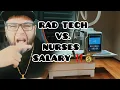 RAD TECH VS NURSES SALARY 2024
