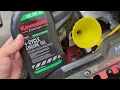 TORO TIMECUTTER ZERO TURN OIL CHANGE