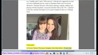 Julia Mimi Bella Ne ar 101 lacey chabert family pictures