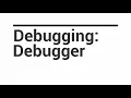 JavaScript Debugging