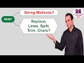 String Methods replace lines split trim chars in Rust Rust Tutorial - 29 Dr Vipin Classes