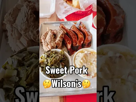 Sweet Pork Wilson gave me his Meat! #bbq #foodreview #cleveland #shorts