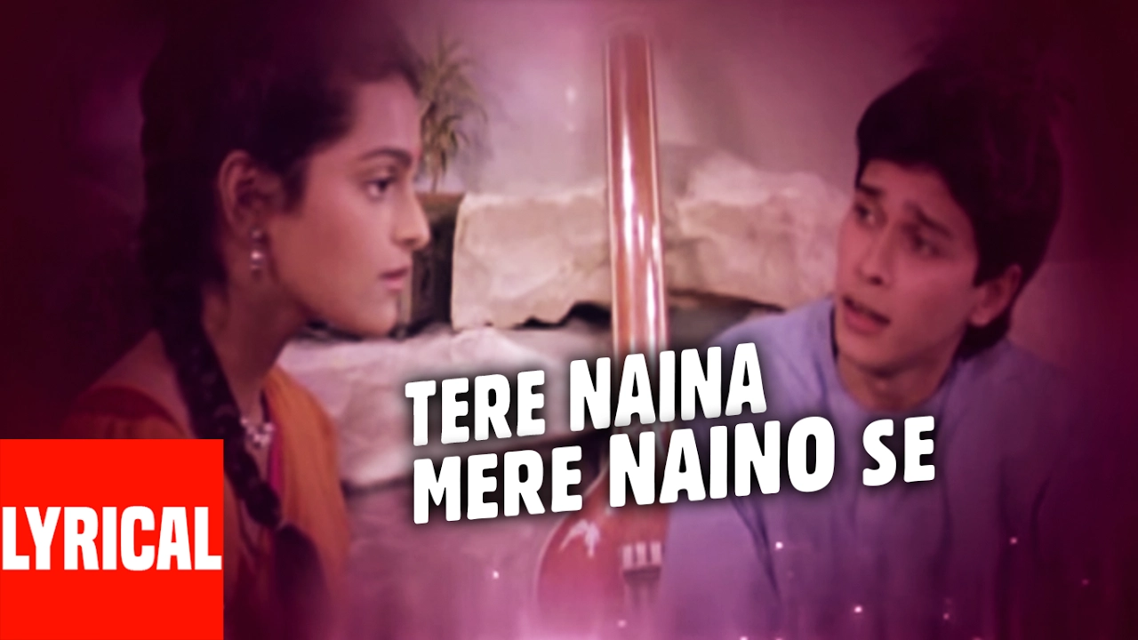 Tere Naina Mere Naino Se Lyrical Video | Bhrashtachar | Suresh Wadkar | Anuradha Paudwal | Shilpa S