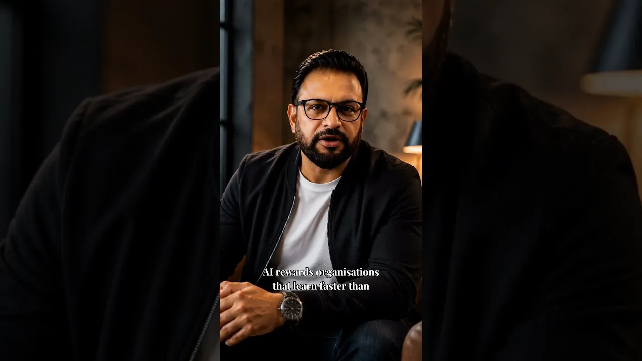 Why Most AI Projects Fail Inside Organisations — video by Vinay Pasricha