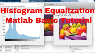 Matlab image processing tutorial for beginners Histogram Equalization image in Matlab code