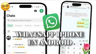 ¡WHATSAPP ESTILO IPHONE EN ANDROID! 😱📱 2026 | FUNCIONA + ACTUALIZADO