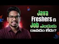 Java Freshers Job Reality Explained Java Career in 2026 PythonLife