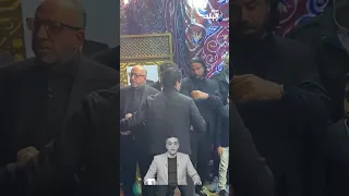 حلمي طولان وأحمد حسن في عزاء الراحل محمد صبري 