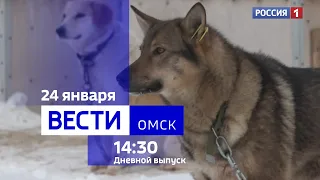 «Вести Омск», дневной эфир от 24 января 2024 года