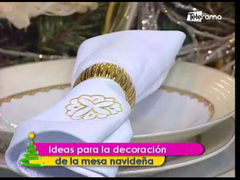 Ideas para la decoración de la mesa navideña